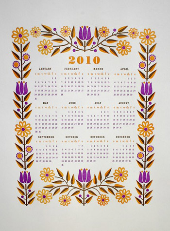 Dutch Door 2010 Calendar