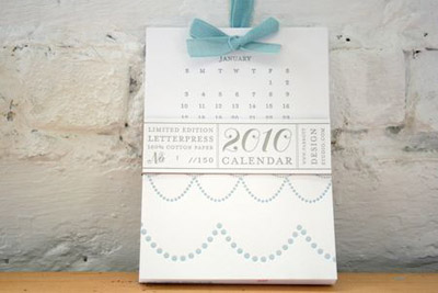 Parrott Design Studio 2010 Calendar