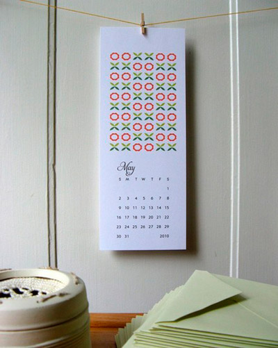 Sweetbeets Printable 2010 Calendar