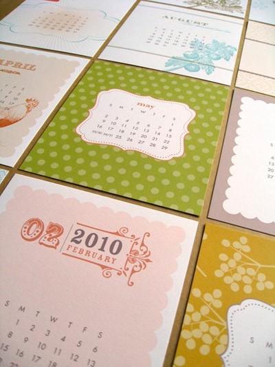 Paper & Inkling 2010 Calendar