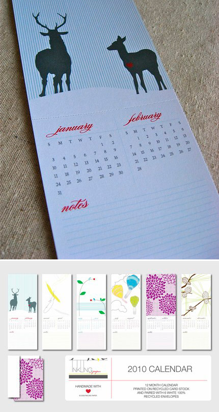 Inkling Paper 2010 Calendar