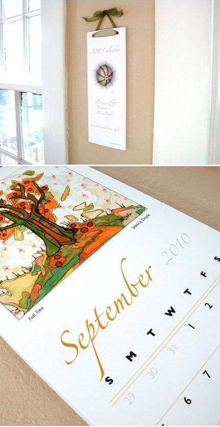 Jessica Doyle Illustrated 2010 Calendar