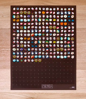 Vik Design Apple a Day Calendar