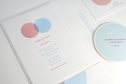 Gilah Letterpress Wedding Invitations