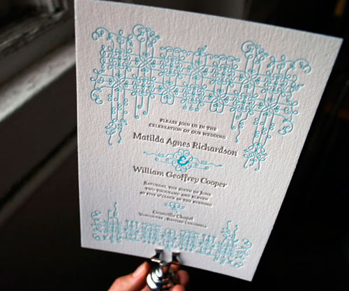 Bella Figura Letterpress Wedding