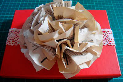 Book Page Bow