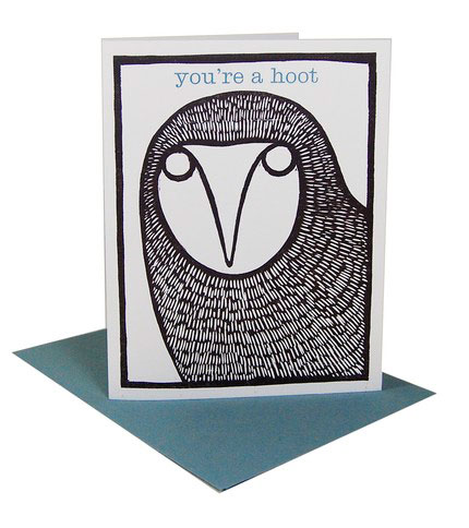 Bowerbox Press Woodcut Letterpress Cards