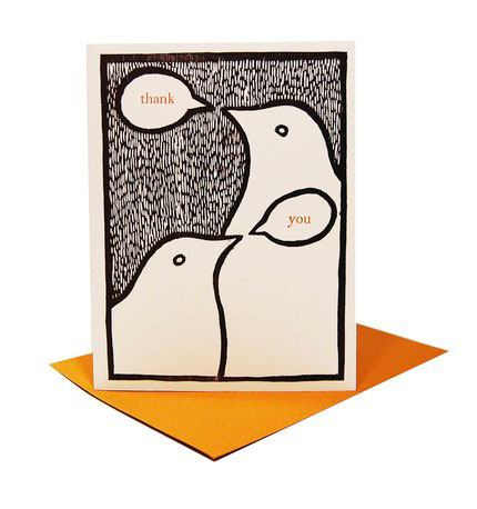 Bowerbox Press Woodcut Letterpress Cards