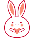 Downloadable Bunny Valentine from Paper Crave