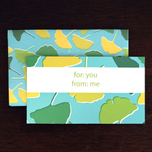 Gingko Envelope