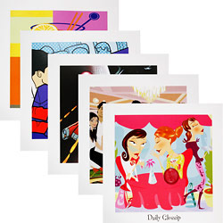CARGO Glossy Greeting Cards