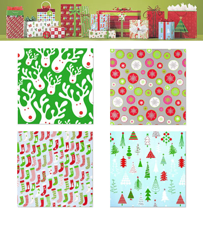 The Container Store Gift Wrap Wonderland