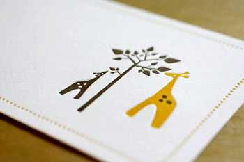 Dee & Lala Letterpress Cards