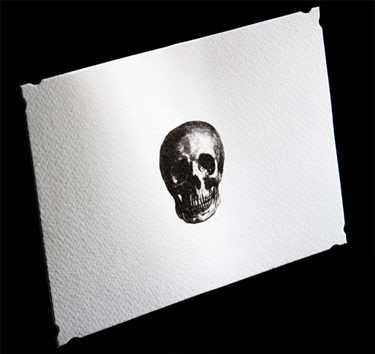 D.L. & Co. Little Skull Stationery