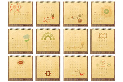 Night Owl Paper Goods 2009 Calendar