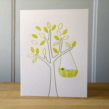 Sweetbeets Letterpress Card