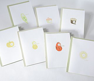 Egg Press Letterpess Cards