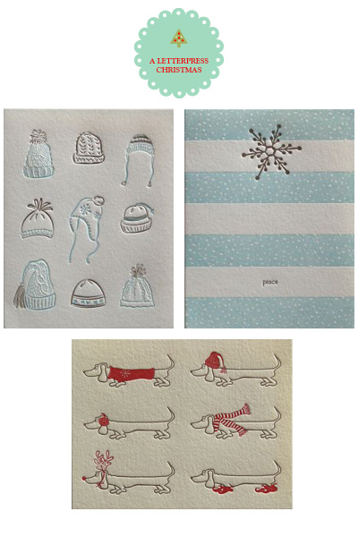 Elum Letterpress Holiday Cards