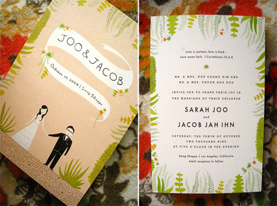 Erin Jang Wedding Invitations