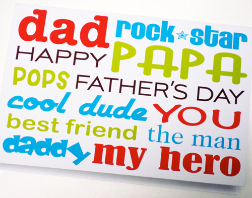 Free Printable Father's Day Card