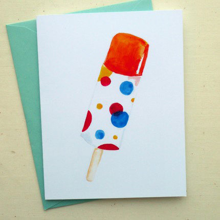 Popsicle Greeting Cards Fine Day Press