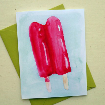 Popsicle Greeting Cards Fine Day Press
