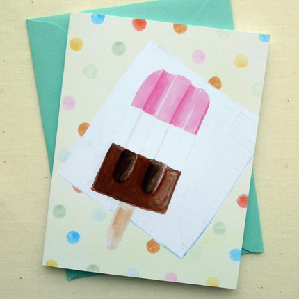 Popsicle Greeting Cards Fine Day Press