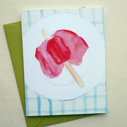 Popsicle Greeting Cards Fine Day Press