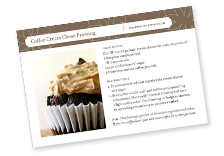 Coffee Cream Cheese Frosting