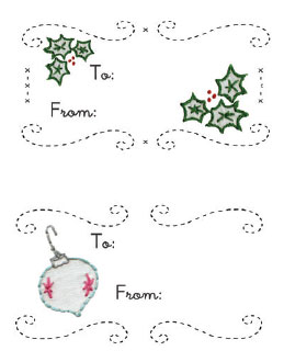 Sublime Stitching Printable Gift Tags