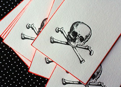 Blood and Bones Letterpress