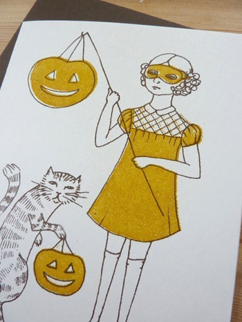 Gocco Halloween Card