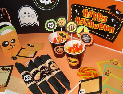 Paperglitter Halloween Printables