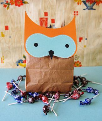 Owl Goodie Bag Topper