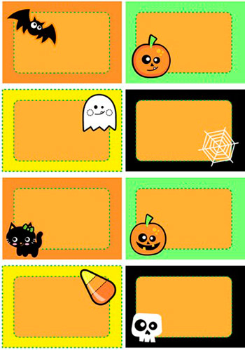 Halloween Labels Printable