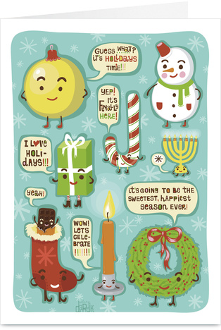 Helen Dardik Holiday Cards