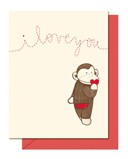 Hello Lucky Valentine's Day Letterpress