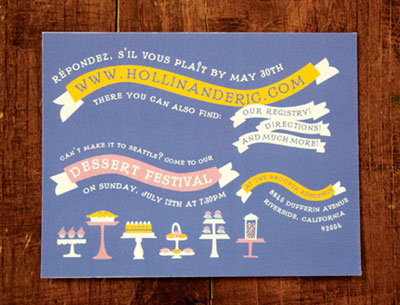 Hollin & Eric Wedding Invitations