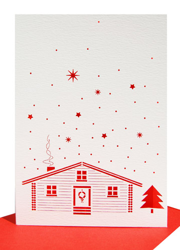 Laser Cut Holiday Cards