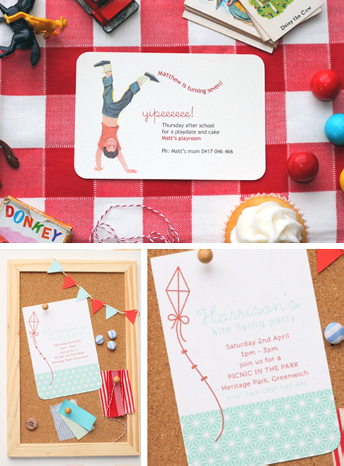 Imprintables Party Invitations and Supplies