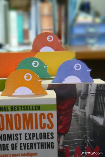 Free Downloadable Chick Bookmarks