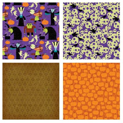 K & Co. Autumn Halloween Paper