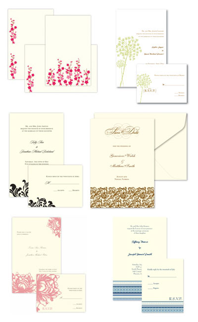 Letter Impress Invitations at Target