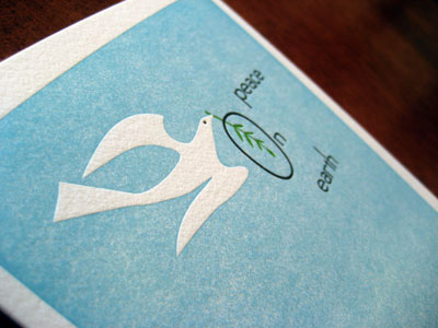 Anemone Letterpress Holiday Cards