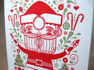 Byvik Ink Letterpress Christmas Cards