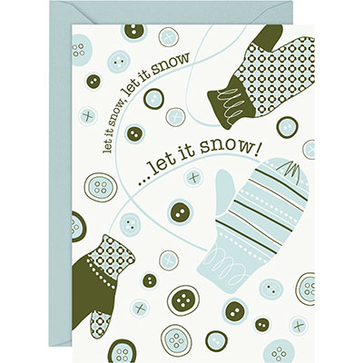 Paper Source Letterpress Holiday Cards