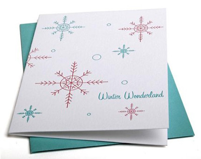 Sarah Marie Letterpress Christmas Cards