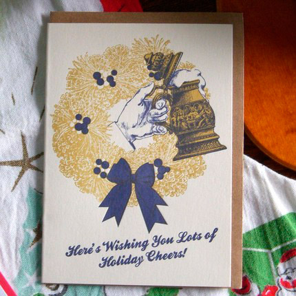 afavorite Letterpress Holiday Cards