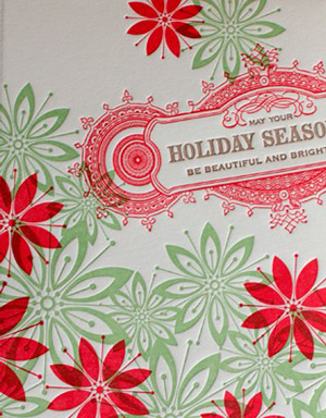 Elum Letterpress Holiday Cards