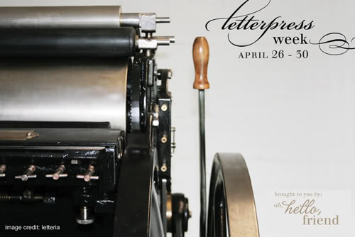 Letterpress Week